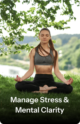 Property 1• Manage stress mental clarity